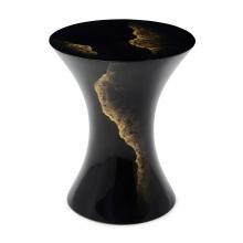 John-Richard JFD-0310 - Golden Tide Accent Table, Black, Gold, 15.75&34;W JFD-0310