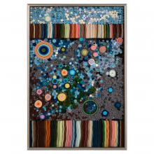 John-Richard JRO-3028 - bow Tapestry Framed Art, Multicolored, 60&34;H x 40&34;W x 3&34;D JRO-3028