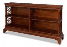 Sarreid 22619 - Double Chepstow Console, Walnut, 60"W 22619