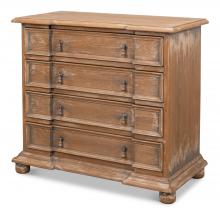 Sarreid 30120 - Markey Commode, Small, Distressed Wood, 36"W 30120