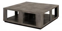 Sarreid 40782 - Partners Coffee Table, Antique Gray, 48"W 40782