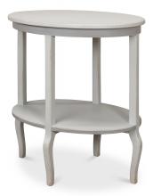 Sarreid 52970 - Swedish Side Table, Distressed Gray, 31"H 52970