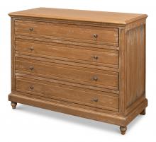 Sarreid 53192 - The Henry Commode, Distressed Wood, 47"W 53192