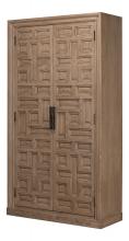 Sarreid 53360 - Barron Wardrobe, Barn Gray, 49"W 53360