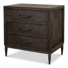 Sarreid 53418 - Bauhaus Nightstand, Gunmetal, 24"W 53418