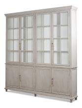 Sarreid 53450 - Harper Cabinet, Distressed Gray, 97"W 53450