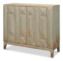 Sarreid 53577-4 - Peyton Commode, Distressed Sage, 50"W 53577-4