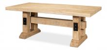 Sarreid 53638 - Stoltman Dining Table, Natural, 84"W 53638