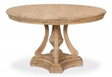 Sarreid 53640 - Chantal Dining Table, Natural, 54"W 53640