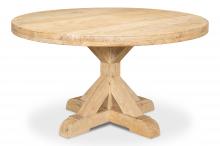 Sarreid 53644 - Oleski Dining Table, Natural, 54"W 53644