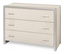 Sarreid 53752 - Textures Commode, Ivory, 44"W 53752