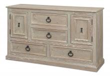 Sarreid 53769 - Tucker Credenza, Barn Gray, 59.5"W 53769