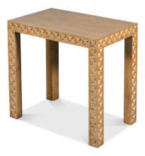 Sarreid 72-210-1 - Mesa End Table, Oak, 17"W 72-210-1