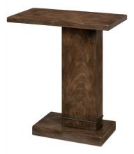 Sarreid 72-269 - Vineyards Service Side Table, Walnut, 24"H 72-269