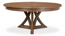 Sarreid 78-183-4 - Casual Jupe Dining Table, Large, Oak, 64"W 78-183-4