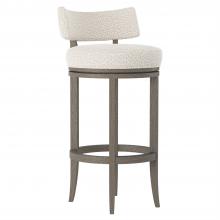 Bernhardt 301582N/1254-014G - Hirsch Fabric Bar Stool - Dark Grey