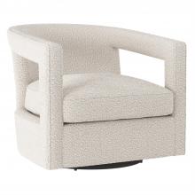 Bernhardt N1118SX/1046-044 - Alana Fabric Swivel Chair Without Nails