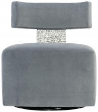 Bernhardt N6513S - Ella Fabric Swivel Chair