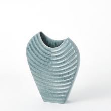 Global Views Company 1.10568 - Ripple Vase - Azure - Medium