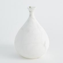 Global Views Company 3.31559 - Alabaster Teardrop Vase