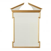 Global Views Company 3.31579 - Broken Pediment Mirror - Gold Leaf