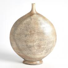 Global Views Company 7.10495 - Round Raku Vase - Sand