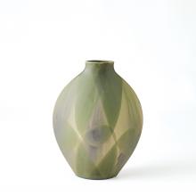 Global Views Company 7.10532 - Helios Vase - Washed Green - Small