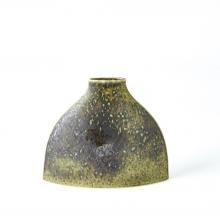 Global Views Company 7.10585 - Sorrento Vase - Squat - Olive