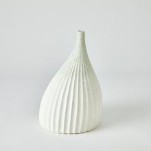 Global Views Company 7.10624 - Dewdrop Vase - White - Large