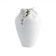 Global Views Company 7.30142 - Cascading Reef Vase - White - Tall