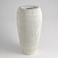 Global Views Company 7.30165 - Baleen Vase - Ivory with Brown Edges