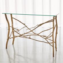 Global Views Company 7.80566 - Twig Console - Gold Leaf