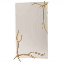 Global Views Company 7.80569 - Twig Mirror - Gold Leaf - Large