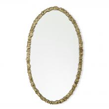 Global Views Company 7.80693 - Artiste Oval Mirror - Brass