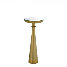 Global Views Company 7.90767 - Minaret Accent Table - Satin Brass - Small