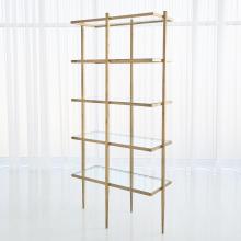 Global Views Company 7.91018 - Laforge Etagere - Antique Gold