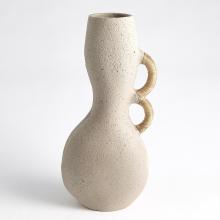 Global Views Company 7.91332 - Hourglass Vase - Sandstone