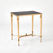 Global Views Company 8.80605 - Rectangular French Square Leg Table - Brass