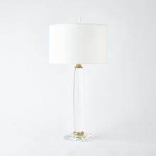 Global Views Company 8.83084 - Bowed Crystal Column Lamp