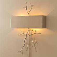 Global Views Company 9.91798 - Twig Wall Sconce - Nickel