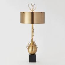 Global Views Company 9.91963 - Twig Bulb Lamp - Brass