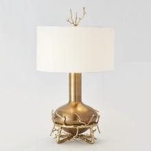 Global Views Company 9.92234 - Fat Brass Twig Table Lamp