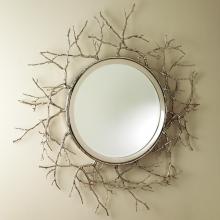 Global Views Company 9.92244 - Twig Mirror - Nickel