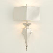 Global Views Company 9.93713 - Diamond Sconce - Nickel