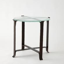 Global Views Company 9.93854 - Melting Glass Side Table - Bronze