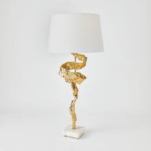 Global Views Company 9.93867 - Twist Lamp - Brass