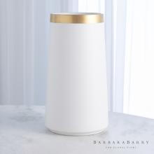 Global Views Company BB-1.10071 - Modern Gold Banded Vase - Large