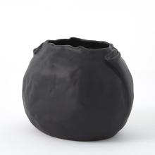 Global Views Company FDS3.30006 - Petale Vase - Matte Black - Medium