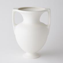 Global Views Company RT7.10002 - Grecian Amphora - Matte White - Medium