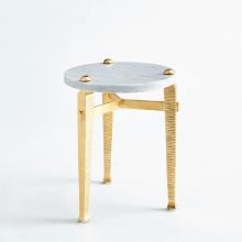 Global Views Company RT9.90016 - Roman Drinks Table - Gold